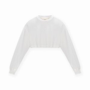 Long sleeve shelled crop top - Image 3