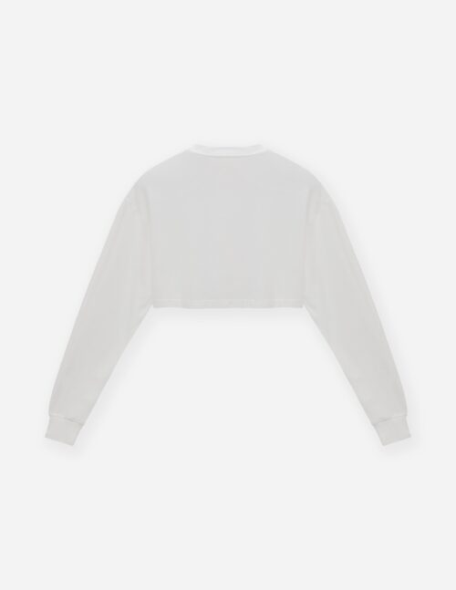 Long sleeve shelled crop top - Image 4