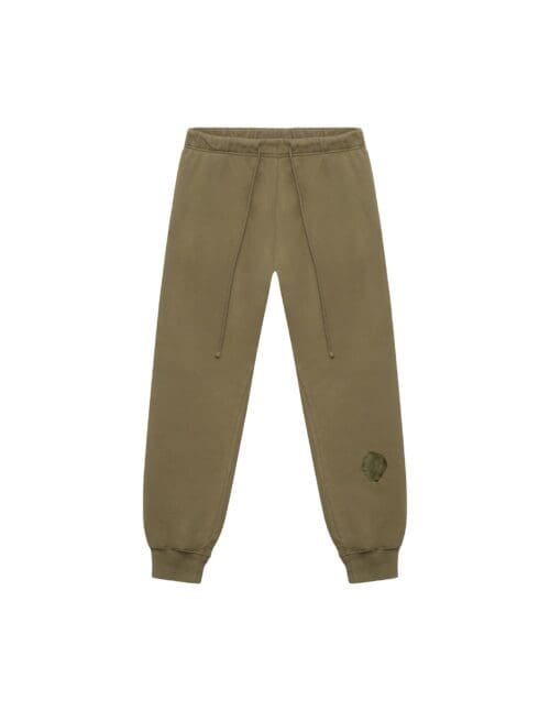 Embroidered Shell sweatpants ARMY