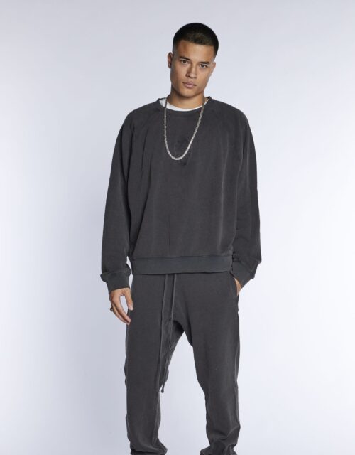 Embroidered Shell sweatpants UNI WASHED - Image 2