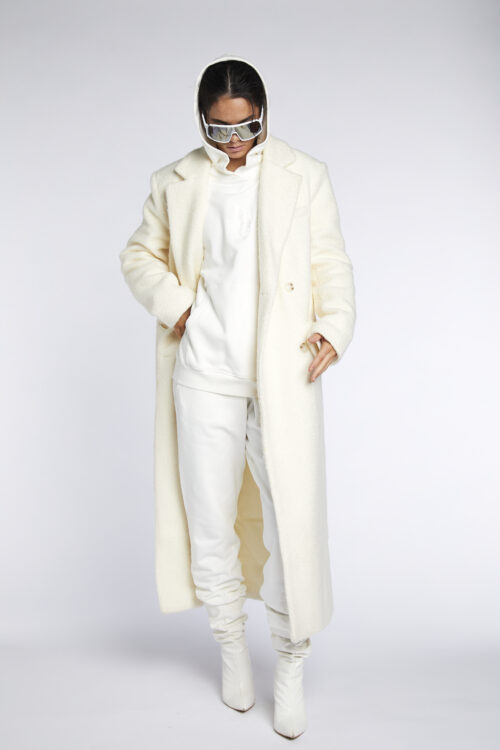 Embroidered shell sweatpants OFF WHITE - Image 6